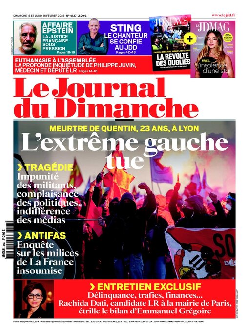 Title details for Le Journal du dimanche by Lagardere Media News - Available